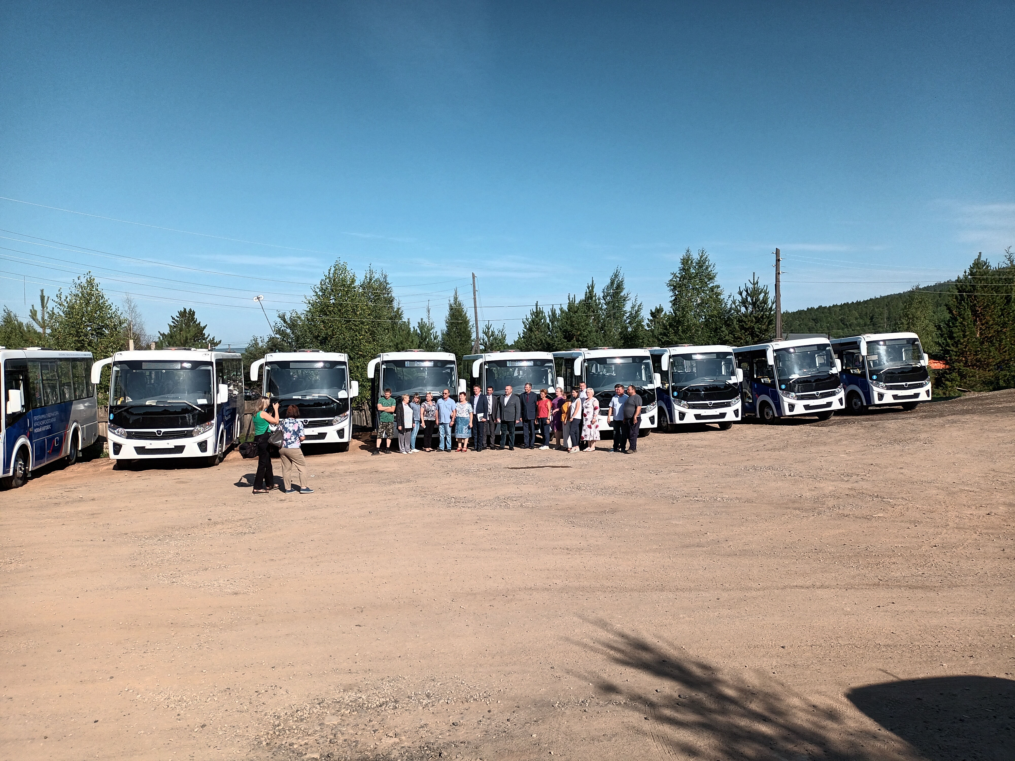 Богучанское районное атп новые автобусы